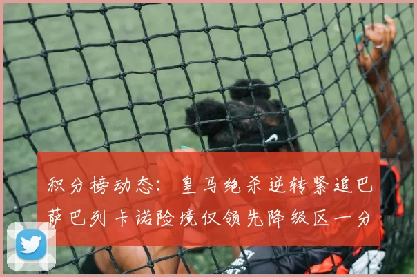 积分榜动态：皇马绝杀逆转紧追巴萨巴列卡诺险境仅领先降级区一分